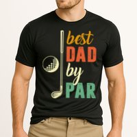 Retro Golf Best Dad By Par Gift For Father's Day Cooling Performance Crew T-Shirt