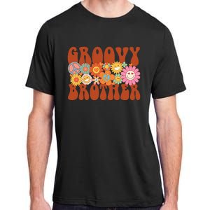 Retro Groovy Brother Matching Family Party Mother's Day Adult ChromaSoft Performance T-Shirt