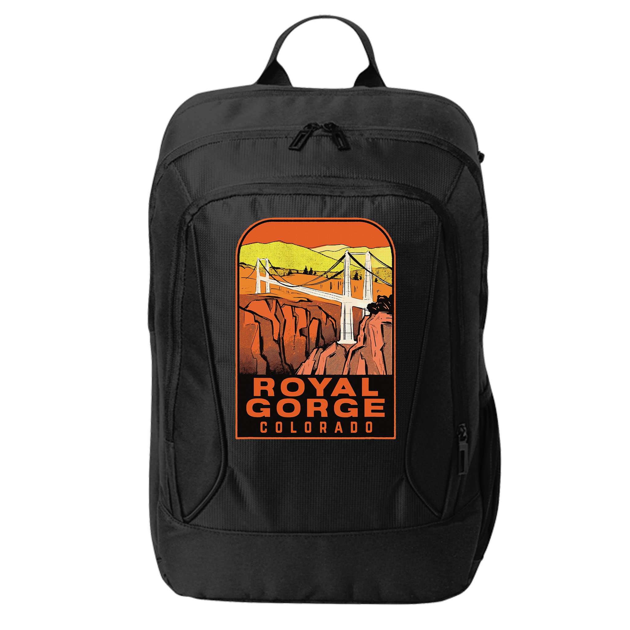 Royal Gorge Bridge Colorado Vintage Travel City Backpack