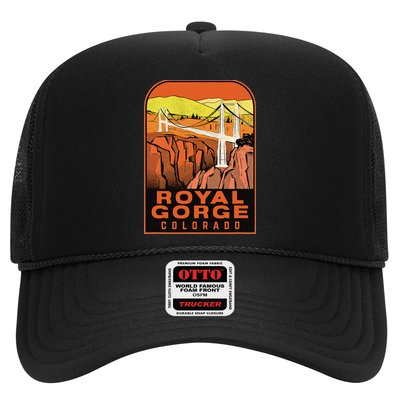 Royal Gorge Bridge Colorado Vintage Travel Trucker Hat