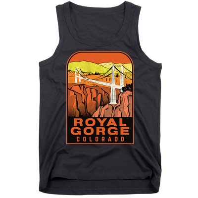 Royal Gorge Bridge Colorado Vintage Travel Tank Top