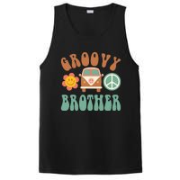 Retro Groovy Brother Matching Family Birthday Party PosiCharge Competitor Tank