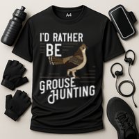 Ruffed Grouse Bird Gift Hunting Spruce Grouse Cooling Performance Crew T-Shirt
