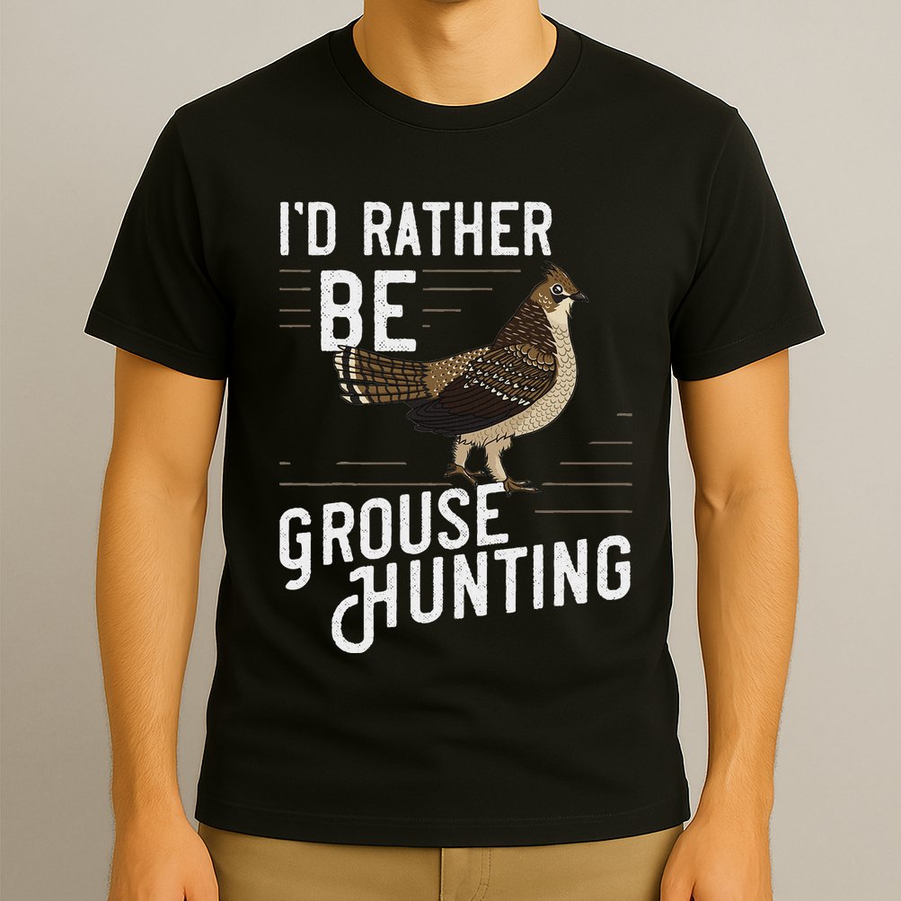 Ruffed Grouse Bird Gift Hunting Spruce Grouse T-Shirt