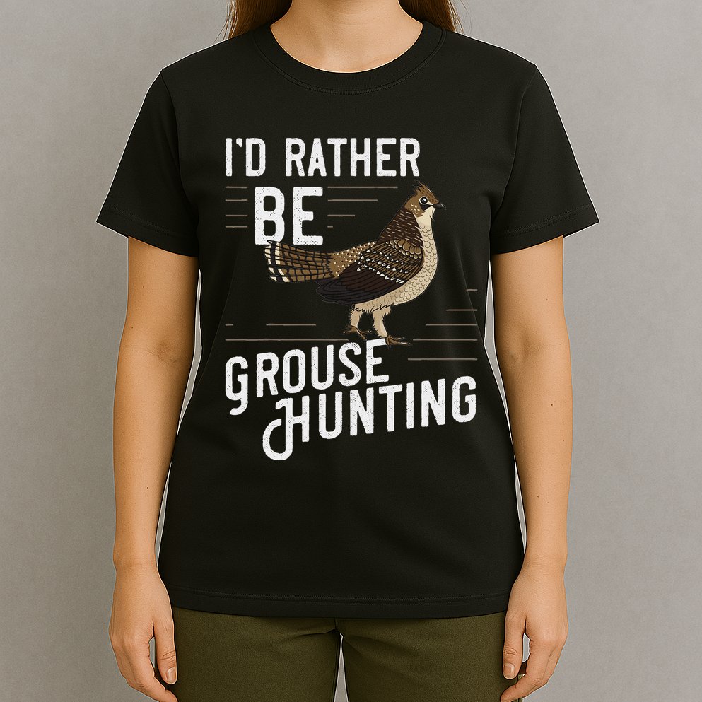 Ruffed Grouse Bird Gift Hunting Spruce Grouse T-Shirt