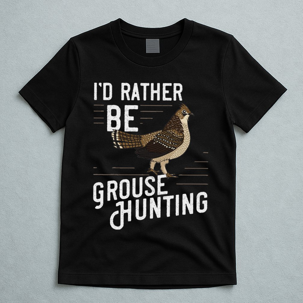 Ruffed Grouse Bird Gift Hunting Spruce Grouse T-Shirt