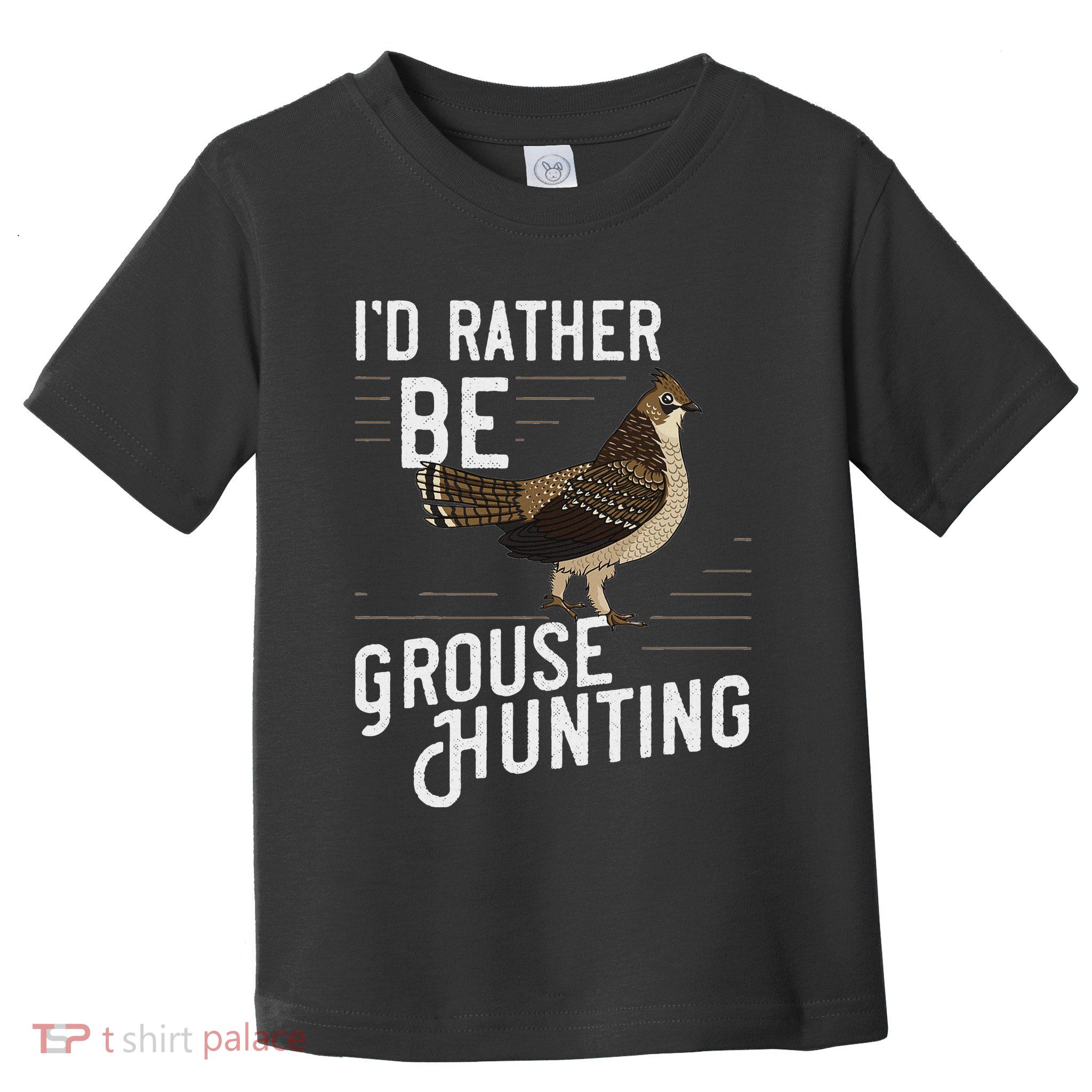 Ruffed Grouse Bird Gift Hunting Spruce Grouse Toddler T-Shirt