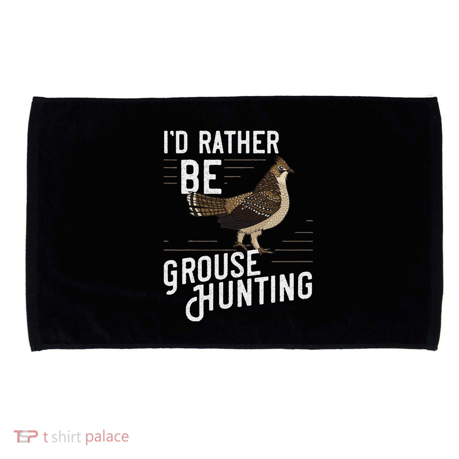 Ruffed Grouse Bird Gift Hunting Spruce Grouse Microfiber Hand Towel