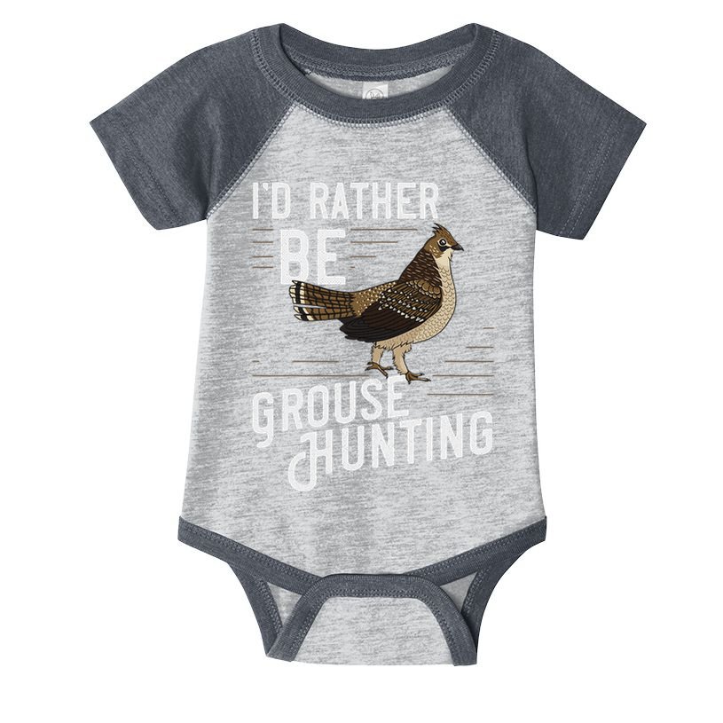 Ruffed Grouse Bird Gift Hunting Spruce Grouse Infant Baby Jersey Bodysuit