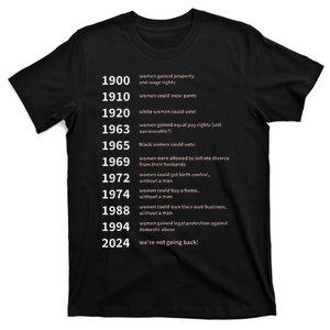 Rights Gained By Date Women Rights T-Shirt