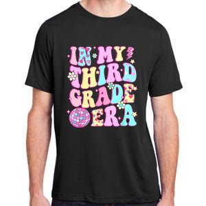 Retro Groovy Back To School In My Third Grade Era Girl Adult ChromaSoft Performance T-Shirt