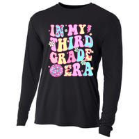 Retro Groovy Back To School In My Third Grade Era Girl Cooling Performance Long Sleeve Crew