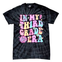 Retro Groovy Back To School In My Third Grade Era Girl Tie-Dye T-Shirt