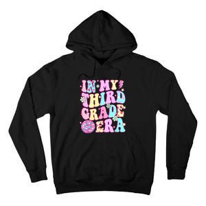 Retro Groovy Back To School In My Third Grade Era Girl Tall Hoodie