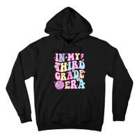 Retro Groovy Back To School In My Third Grade Era Girl Tall Hoodie