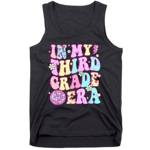 Retro Groovy Back To School In My Third Grade Era Girl Tank Top