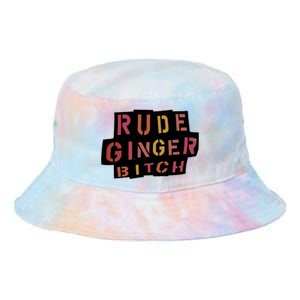 Rude Ginger Bitch Tie Dye Newport Bucket Hat