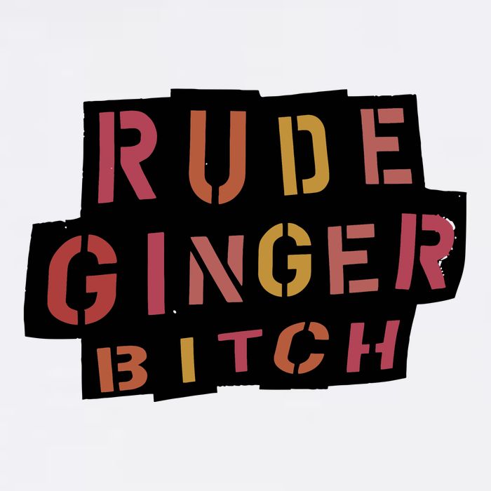 Rude Ginger Bitch Apron