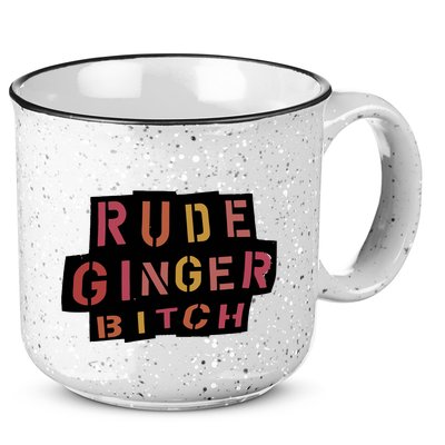 Rude Ginger Bitch 15oz Campfire Ceramic Mug