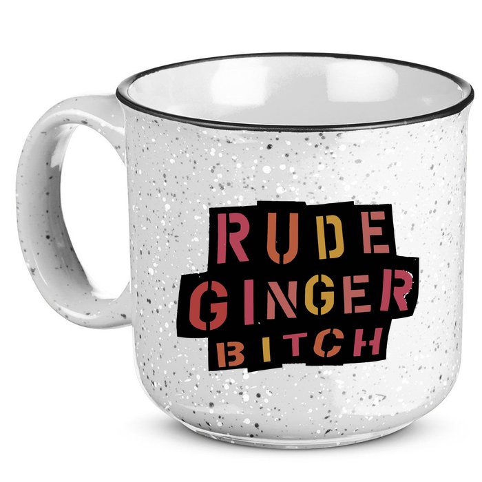 Rude Ginger Bitch 15oz Campfire Ceramic Mug