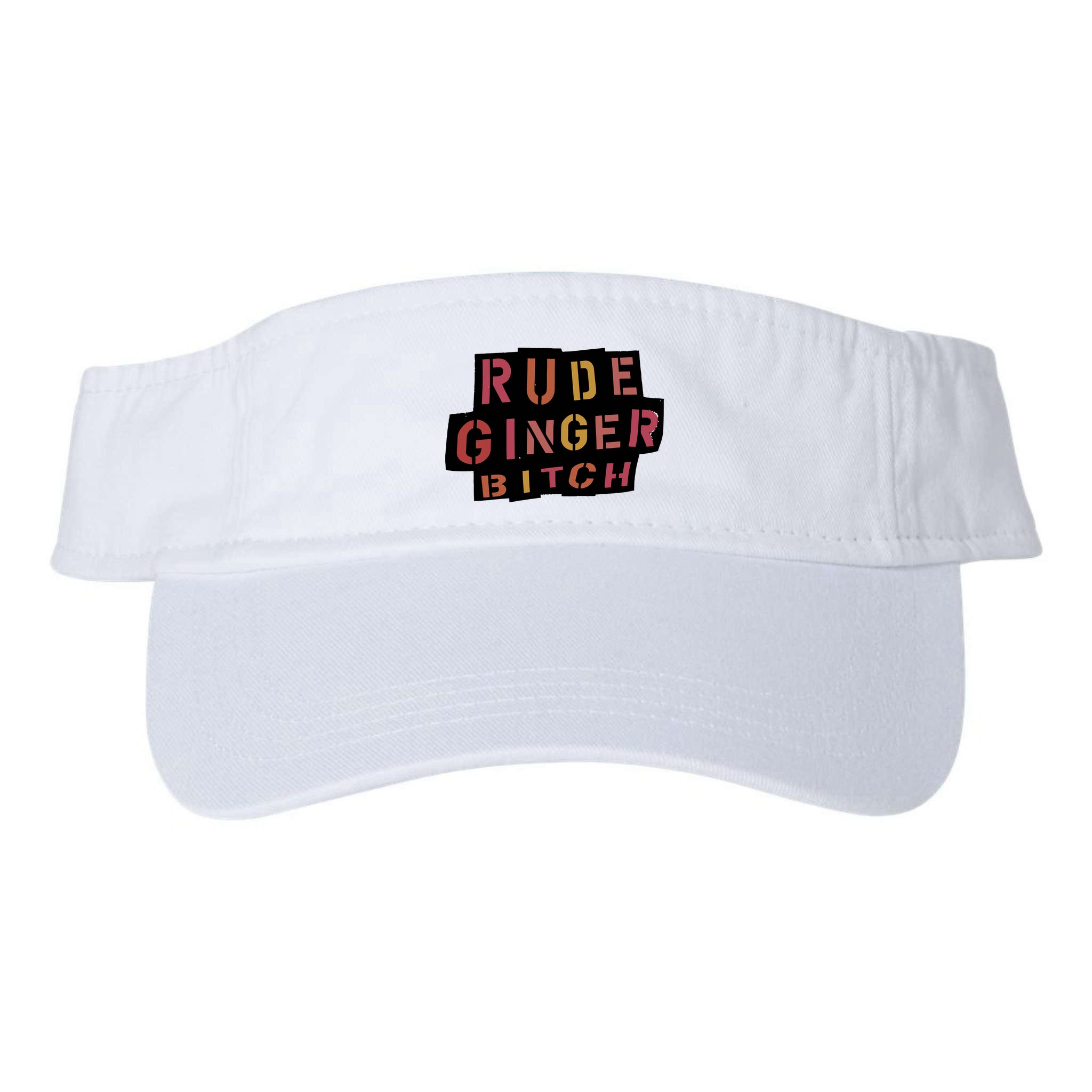 Rude Ginger Bitch Visor