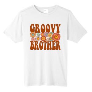 Retro Groovy Brother Matching Family 1st Birthday Party Tall Fusion ChromaSoft Performance T-Shirt