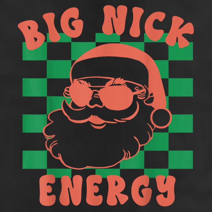 Retro Groovy Big Nick Santa Energy Christmas Trendy 2022 Adult Drive Performance Visor