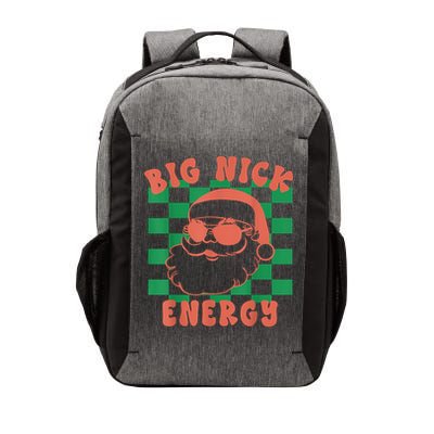 Retro Groovy Big Nick Santa Energy Christmas Trendy 2022 Vector Backpack