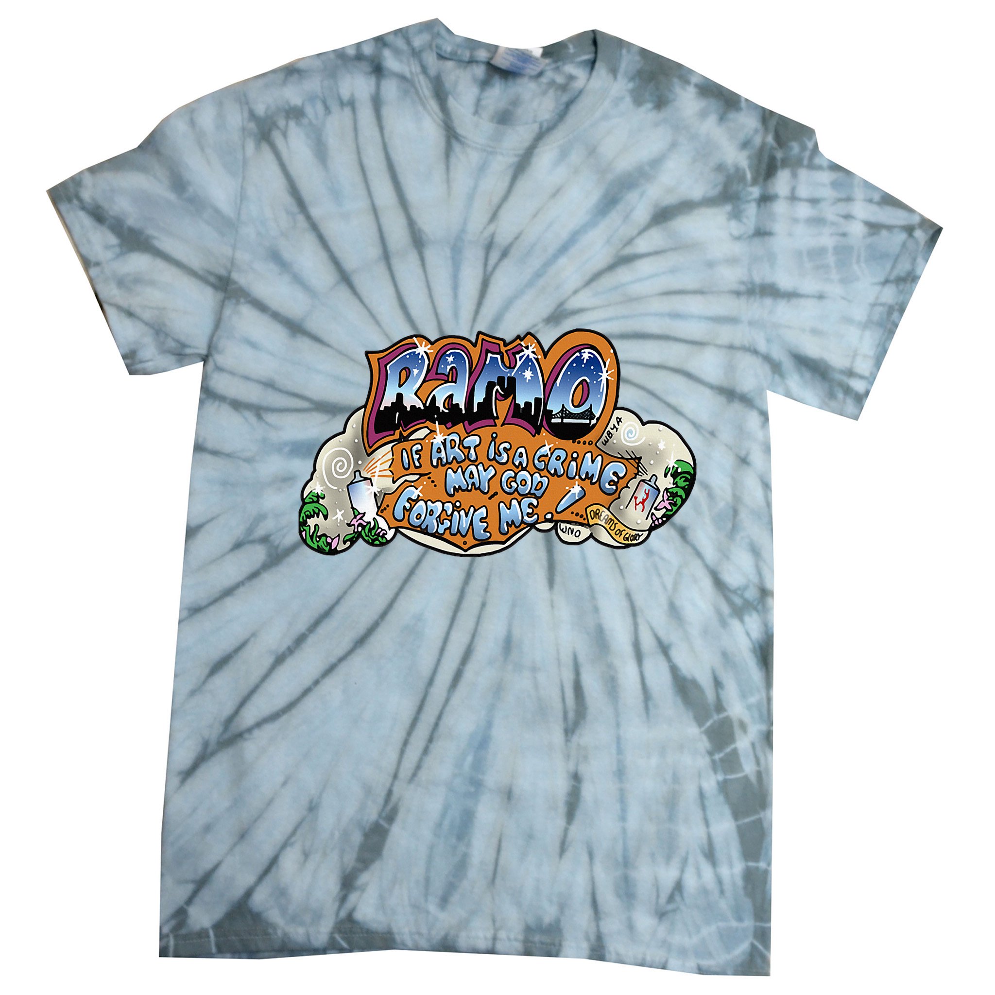 Ramo Graffiti Beat Street Tie-Dye T-Shirt