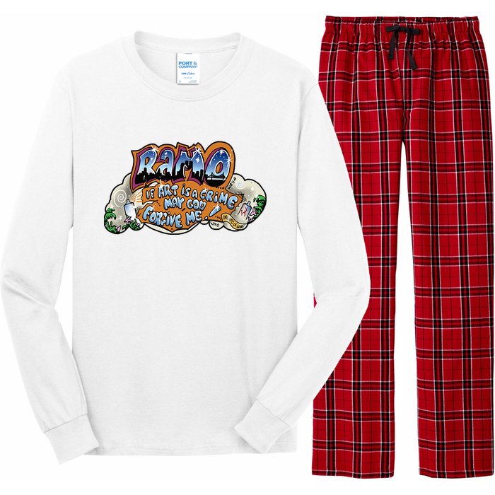 Ramo Graffiti Beat Street Long Sleeve Pajama Set