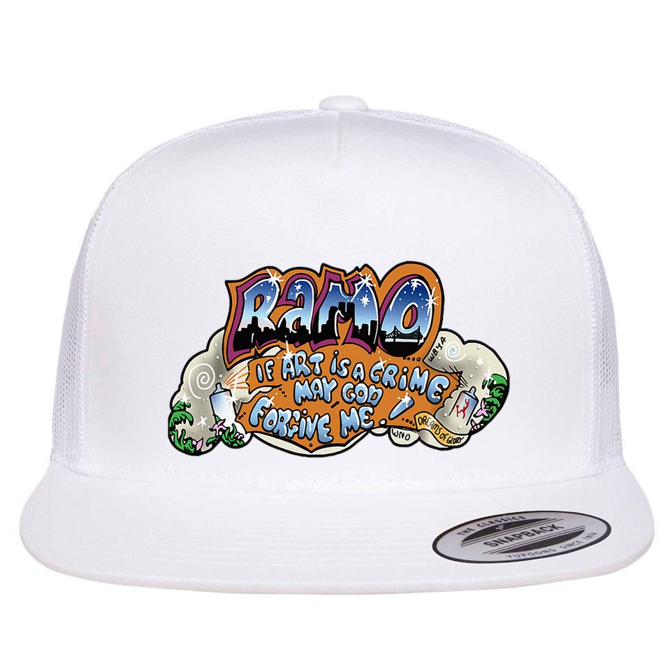 Ramo Graffiti Beat Street Flat Bill Trucker Hat
