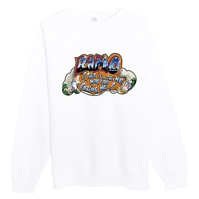 Ramo Graffiti Beat Street Premium Crewneck Sweatshirt