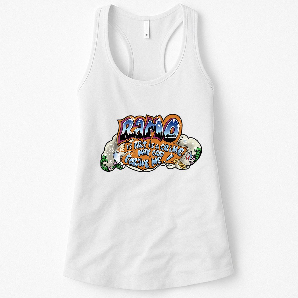 Ramo Graffiti Beat Street Womens Tank Top