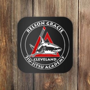 Relson Gracie Cleveland Jiujitsu Red Belt Coaster