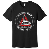 Relson Gracie Cleveland Jiujitsu Red Belt Premium T-Shirt