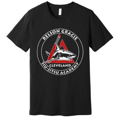 Relson Gracie Cleveland Jiujitsu Red Belt Premium T-Shirt