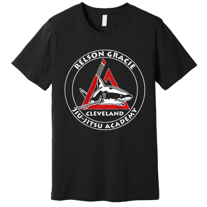 Relson Gracie Cleveland Jiujitsu Red Belt Premium T-Shirt