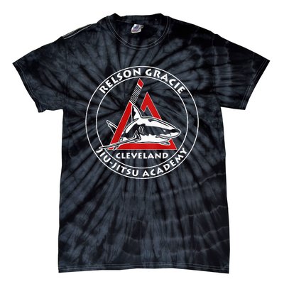 Relson Gracie Cleveland Jiujitsu Red Belt Tie-Dye T-Shirt