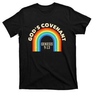 Rainbow Gods Covenant G.E.N.E.S.I.S 913 Bible Christian Lover T-Shirt