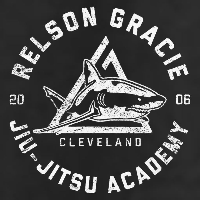 Relson Gracie Cleveland Jiujitsu 7 Panel Mesh Trucker Snapback Hat