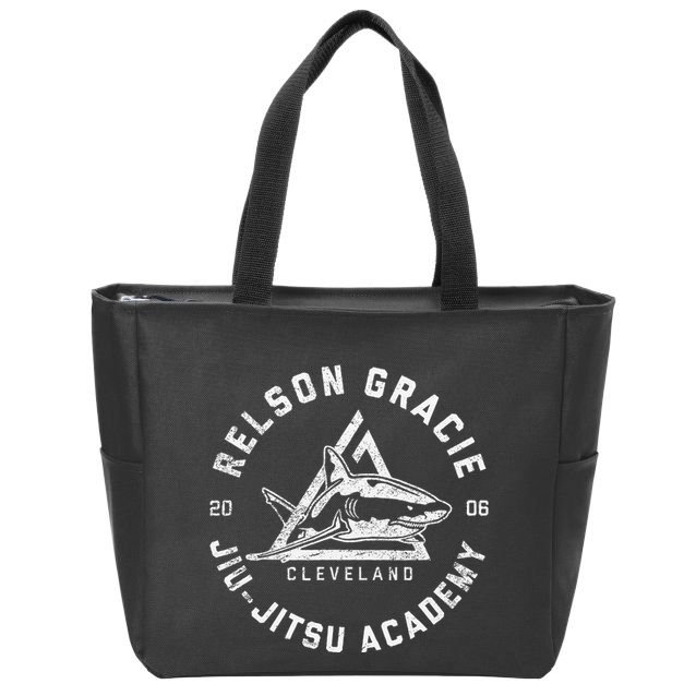 Relson Gracie Cleveland Jiujitsu Zip Tote Bag