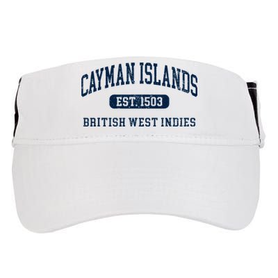 Retro Grand Cayman Islands 1503 Vintage Vacation Souvenir Adult Drive Performance Visor