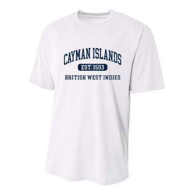 Retro Grand Cayman Islands 1503 Vintage Vacation Souvenir Youth Performance Sprint T-Shirt