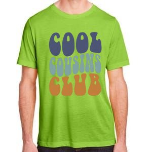 Retro Groovy Cool Cousin Club Adult ChromaSoft Performance T-Shirt