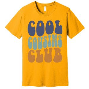 Retro Groovy Cool Cousin Club Premium T-Shirt