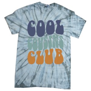 Retro Groovy Cool Cousin Club Tie-Dye T-Shirt