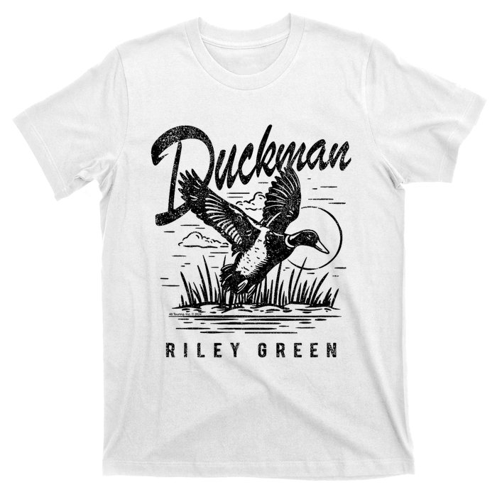 Riley Green Country Music Singer Duckman T-Shirt