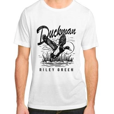 Riley Green Country Music Singer Duckman Adult ChromaSoft Performance T-Shirt