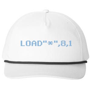 Retro Gamer C64 Gaming Snapback Five-Panel Rope Hat