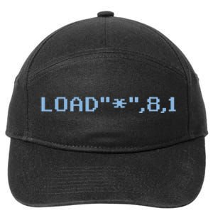 Retro Gamer C64 Gaming 7-Panel Snapback Hat